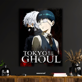 Ken Kaneki Duality – Tokyo Ghoul Split Identity Poster